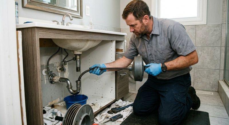 Sink Snaking in Denver, CO